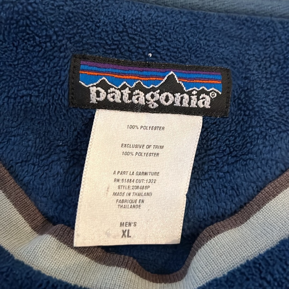 Patagonia crew neck fleece size XL men’s - Picture 2 of 4